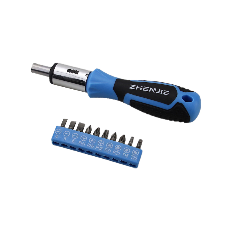 11 stk Bit Holder Driver & Slotted Phillips Pozidriv Torx Bit Sæt