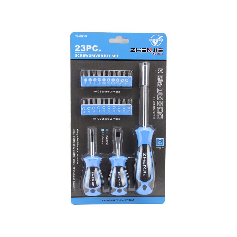 23 stk Magnetisk Bit Holder CRV Skruetrækker & Bit Sæt