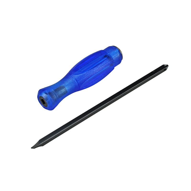 2 i 1 (6mm-PH2)*150mm blå håndtag skruetrækker